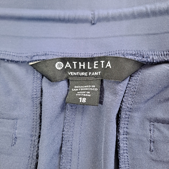 Athleta Violet Blue Venture Pants - Picture 2 of 12